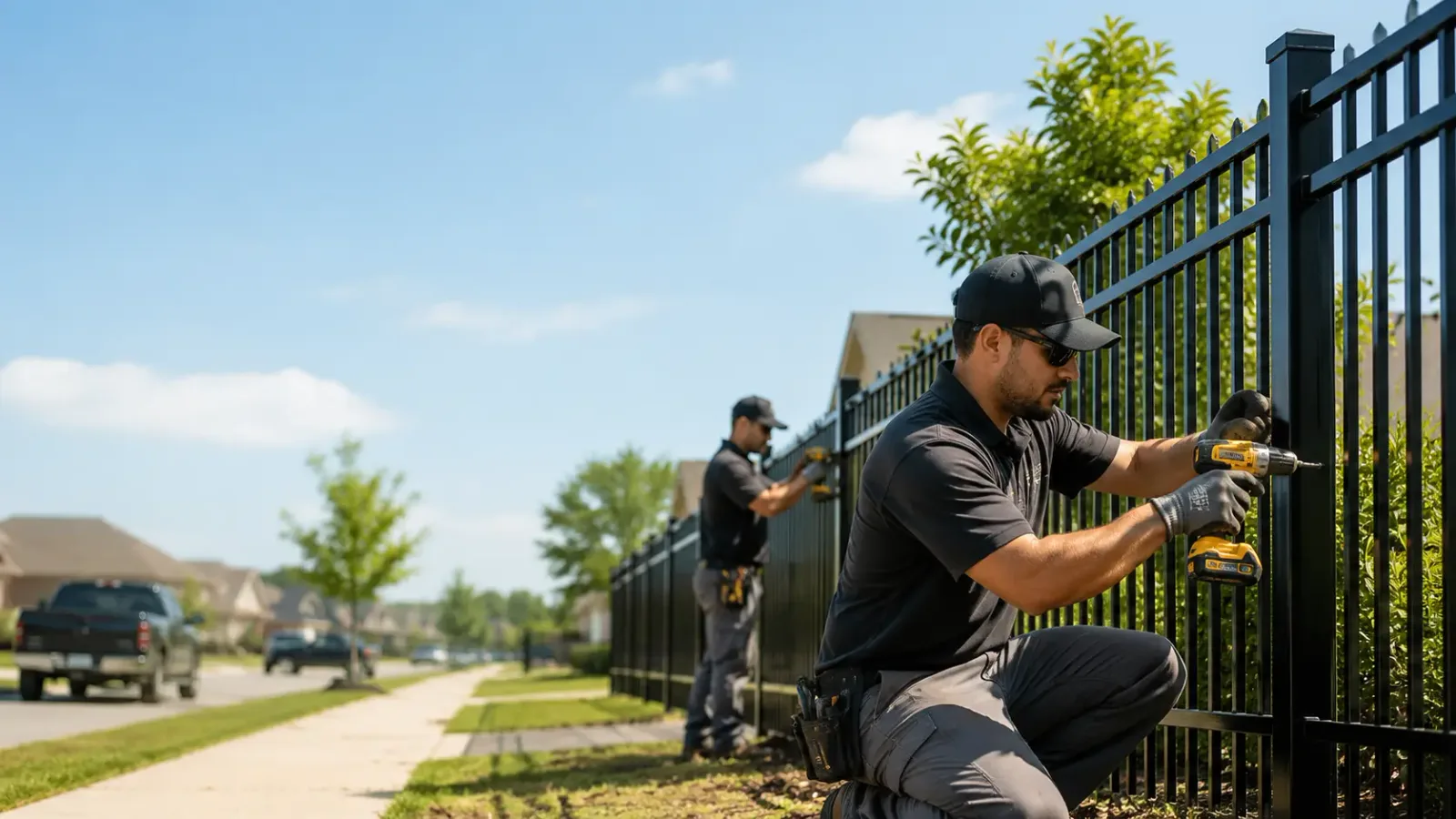 Metal Fence Installation in Cowden, IL
